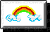rainbow - Бесплатный анимированный гифка