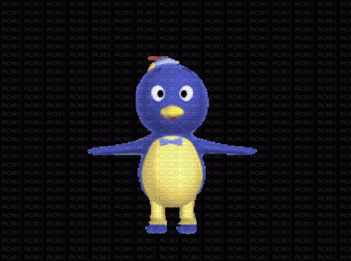 T pose Pablo - Bezmaksas animēts GIF
