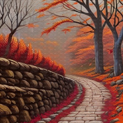 Autumn Path - kostenlos png