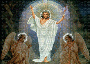 Resurrection of Christ - Gratis animeret GIF