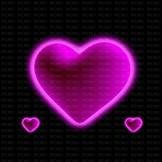 image encre animé effet coeur je t'aime - 免费动画 GIF