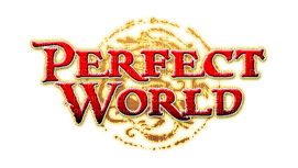 perfect world text logo - kostenlos png