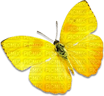 soave deco butterfly scrap yellow - png ฟรี