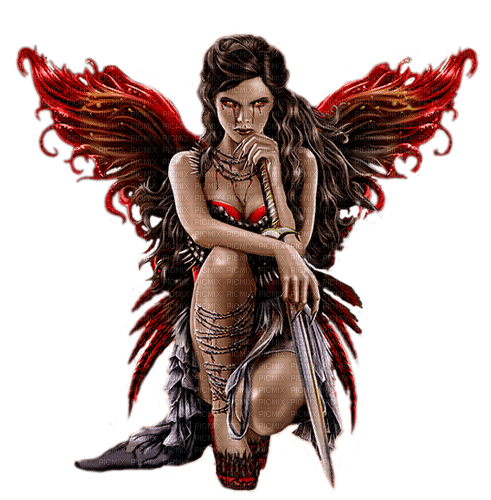 gothic angel by nataliplus - png gratuito
