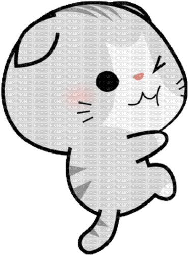 kawaii cat hug snuggle skrunkly - png ฟรี