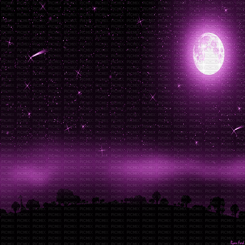 Starry Night Background-Esme4eva2021 - Zdarma animovaný GIF
