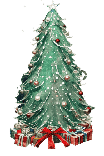 Christmas Tree Gift - Bogusia - Free PNG