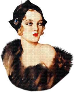 Art Deco woman bp - zdarma png