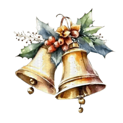 Christmas Bells - Free PNG