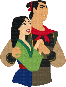 Mulan - Zdarma animovaný GIF