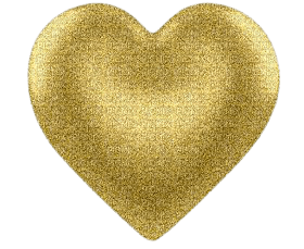 golden heart - png ฟรี