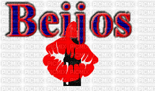 BEIJOS COM BATOM - Free animated GIF