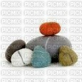 Pedras coloridas - kostenlos png