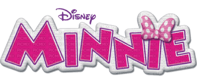 Kaz_Creations Logo Text Minnie - PNG gratuit