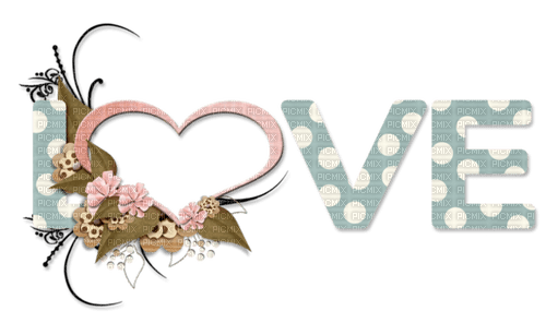 Love.text.Deco.Victoriabea - 免费PNG