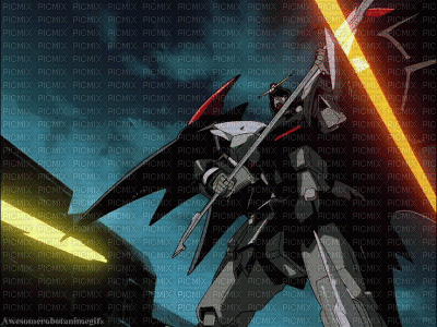 Gundam Wing - GIF animasi gratis