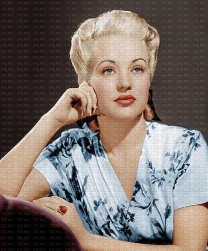 Betty Grable - bezmaksas png