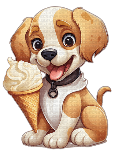 loly33 chiot glace - bezmaksas png
