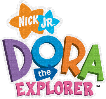 Kaz_Creations Cartoons Dora The Explorer Logo - GIF animasi gratis
