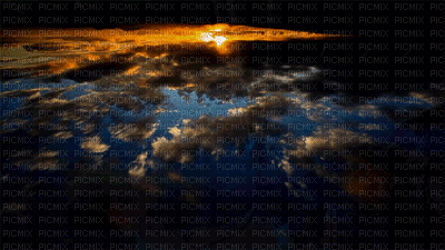 evening sky - GIF เคลื่อนไหวฟรี