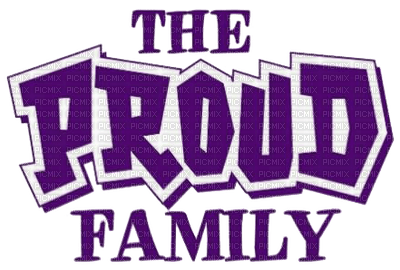 Kaz_Creations The Proud Family Logo Text - gratis png