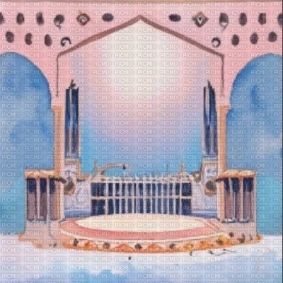 Pastel Pink and Blue Stage - ingyenes png