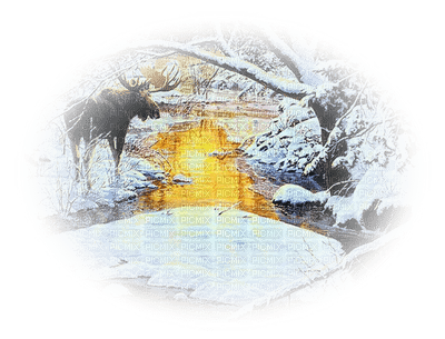 minou-winter-landskap - PNG gratuit