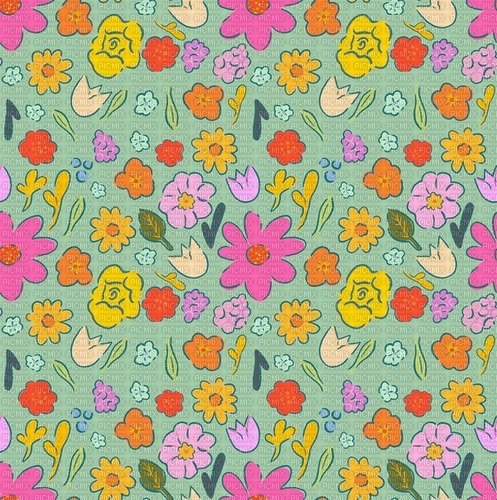 flowers background - zdarma png