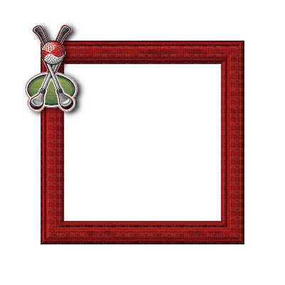 Small Red Frame - безплатен png
