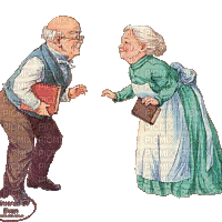 couple elderly bp - Free animated GIF