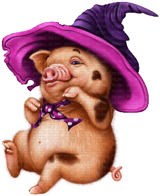 halloween pig by nataliplus - png gratuito