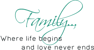 family quote - kostenlos png