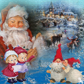 Santa --Claous -Nitsa - Безплатен анимиран GIF