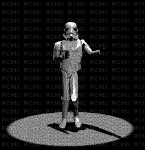 storm trooper dancing - GIF animate gratis
