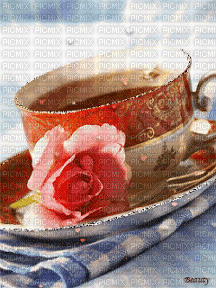 Cafe flor - Ingyenes animált GIF