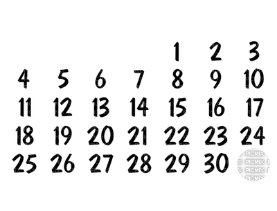 Data kalendarz - kostenlos png