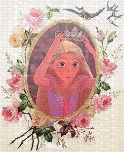 Rapunzel - Bezmaksas animēts GIF