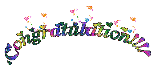 Congration - Бесплатный анимированный гифка