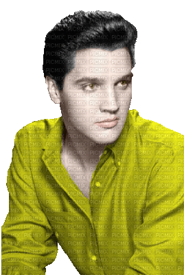 Elvis presley - GIF animado gratis