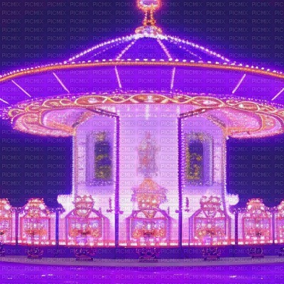Purple Carousel Background - zdarma png
