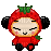 Strawberry Pucca - Animovaný GIF zadarmo