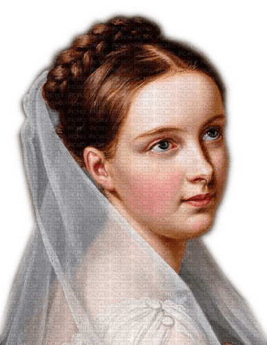 Rena Vintage Braut Bride Hochzeit - ücretsiz png