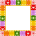 Square Heart Border - Δωρεάν κινούμενο GIF