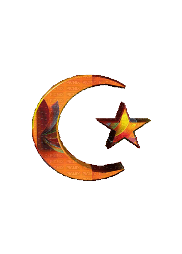 Maan,ster,zon - Ingyenes animált GIF