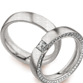 Kaz_Creations Wedding Rings - PNG gratuit