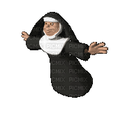freira - Besplatni animirani GIF