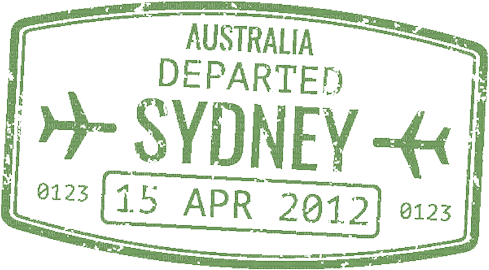 Sydney Australia City Stamp - Bogusia - PNG gratuit