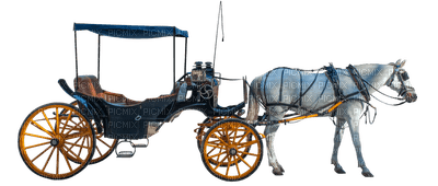 Kaz_Creations Animals Animal Horse Carriage - 無料png