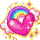 sparkle rainbow heart - GIF animé gratuit