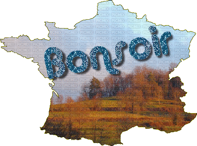 bonsoir - Zdarma animovaný GIF